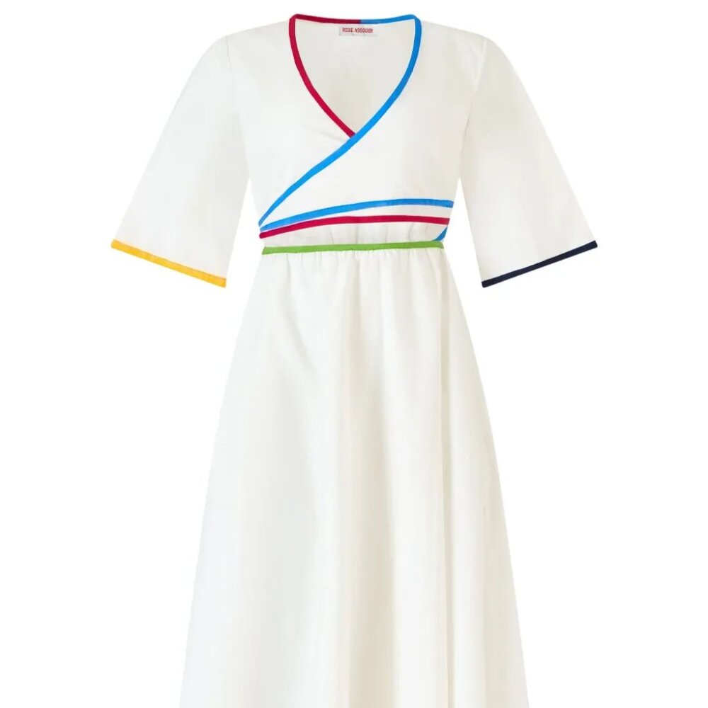 Rosie Assoulin Ribbon Wrap Dress